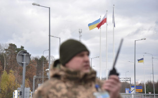 На границах Украины перед Рождеством растет количество путешественников