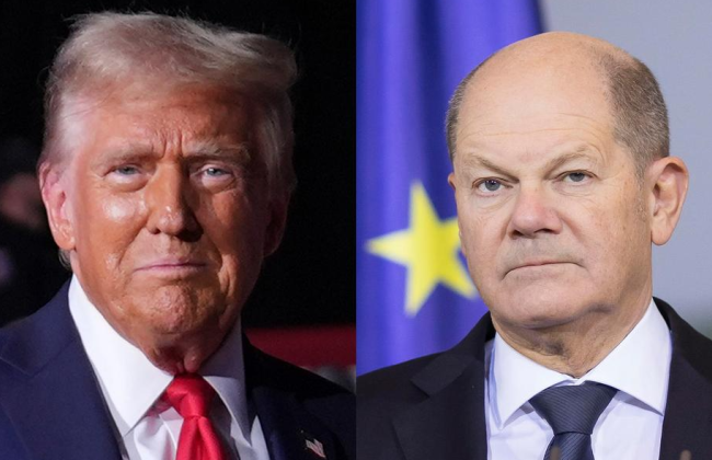 Шольц и Трамп провели разговор и согласились, что пора искать путь к справедливому миру