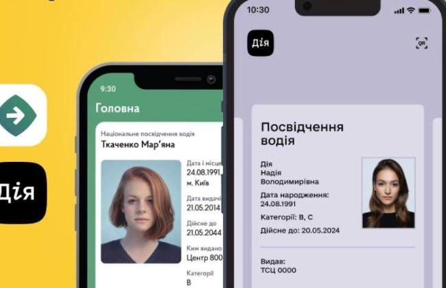 Украинцам объяснили, что делать, если водительское удостоверение не отражается в Дії и Кабинете водителя