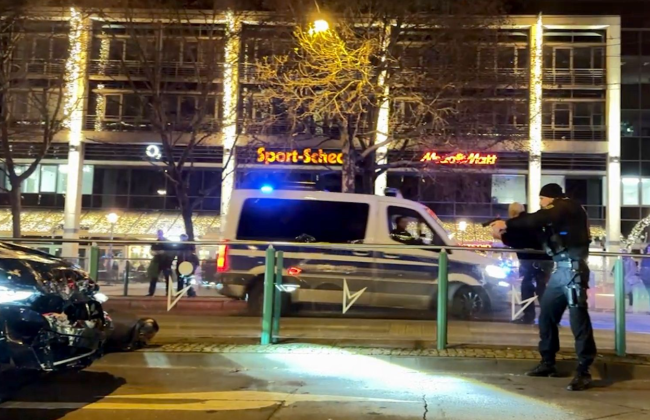 Мужчину, въехавшего в толпу людей на рождественской ярмарке в Магдебурге, взяли под стражу