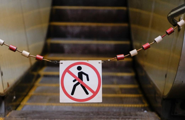 На станции метро «Лыбидская» в Киеве начнут ремонт эскалаторов