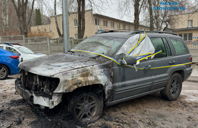 В Киеве подросток поджег отделение Укрпочты, а 41-летний мужчина – авто ВСУ