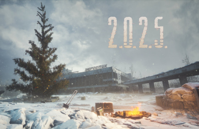 Разработчики Stalker поздравили игроков с Рождеством «Щедриком» и открыткой