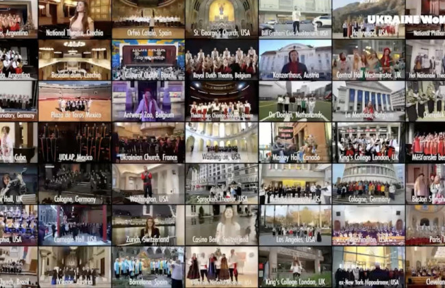 От Парижа до Мехико – к столетию «Щедрика» композицию исполнили на 50 локациях мира