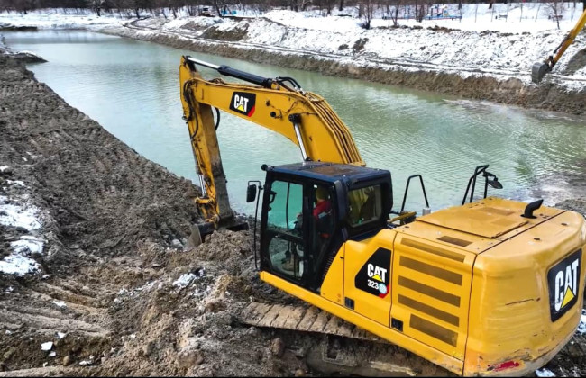 На Виноградаре в Киеве полностью расчистили озеро Синее
