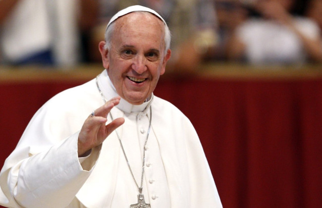 Папа Римский Франциск пожелал Украине «справедливого и прочного мира»