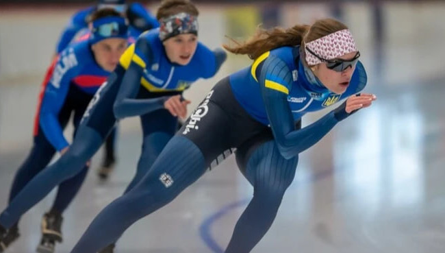 Конькобежка София Хочина установила новый рекорд Украины на дистанции 500 метров