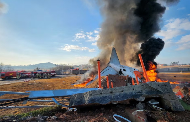 В Южной Корее число подтвержденных погибших на борту самолета возросло до 167