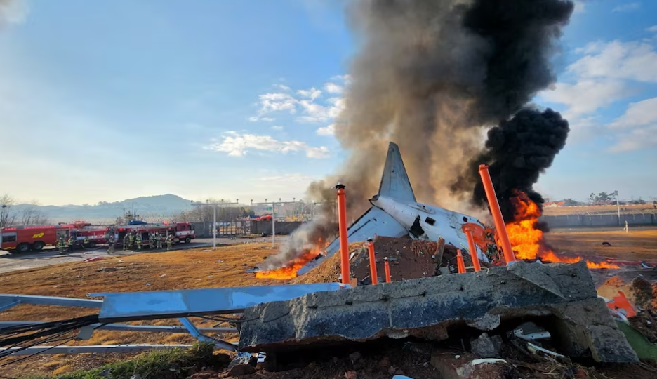 В Южной Корее число подтвержденных погибших на борту самолета возросло до 167