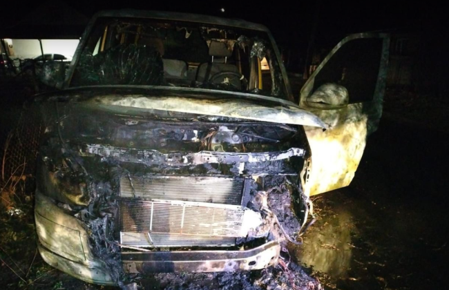 На Волыни задержали злоумышленников, причастных к поджогу авто военного, — один из них несовершеннолетний