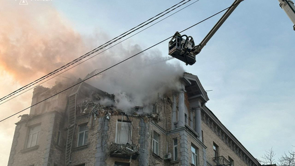 В Киеве количество пострадавших из-за атаки шахедов возросло до шести