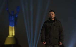 Владимир Зеленский поздравил украинцев с Новым годом, видео