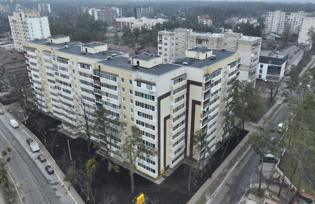 На Киевщине за год восстановили более 20 тысяч объектов, разрушенных в результате российской агрессии