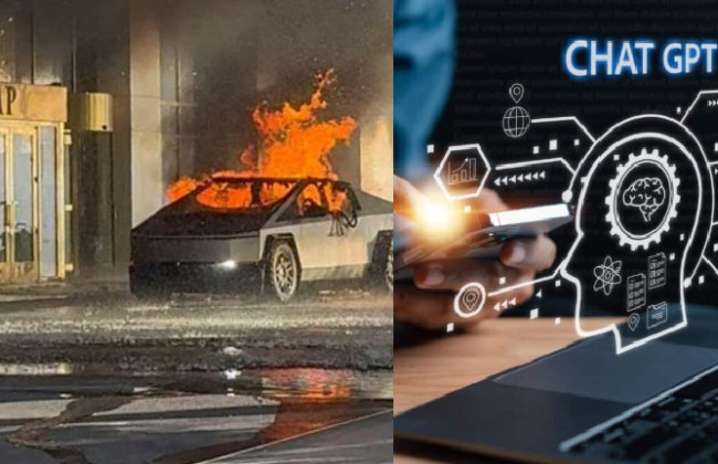 ChatGPT «допоміг» розрахувати кількість заряду для підриву Tesla біля готелю Трампа в Лас-Вегасі — поліція