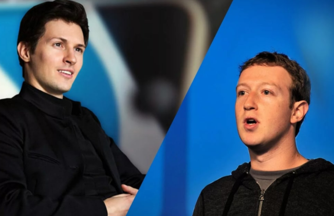 Павло Дуров висміяв Марка Цукерберга після обіцянки відновити свободу слова у Facebook