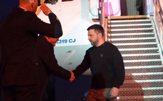 Зеленский прибыл в Италию на встречу с главой правительства Мелони и президентом Матареллой, видео