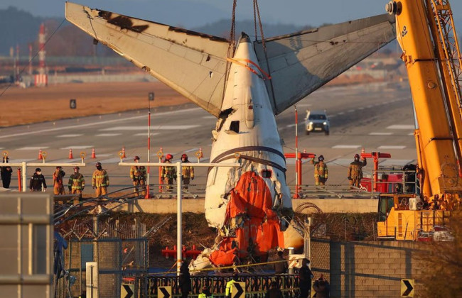 Запись в черных ящиках самолета Jeju Air оборвалась за 4 минуты до катастрофы