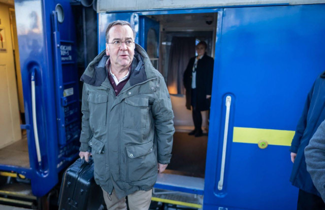 Министр обороны Германии Борис Писториус прибыл в Киев