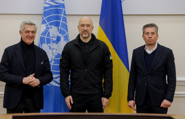 Шмыгаль обсудил с представителями ООН гуманитарную помощь украинцам на более чем $2,6 млрд