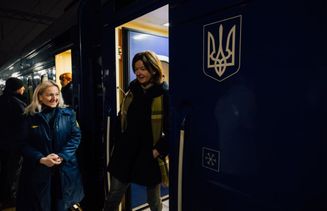 Очільниця МЗС Словенії Таня Файон прибула до Києва