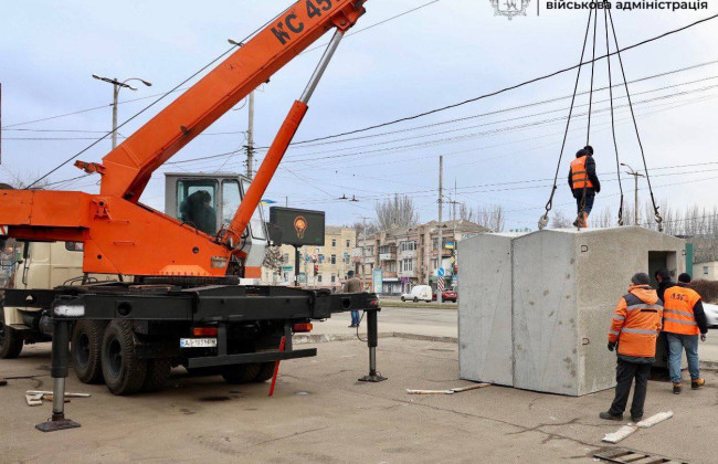 У Запоріжжі встановлять 17 нових бетонних укриттів