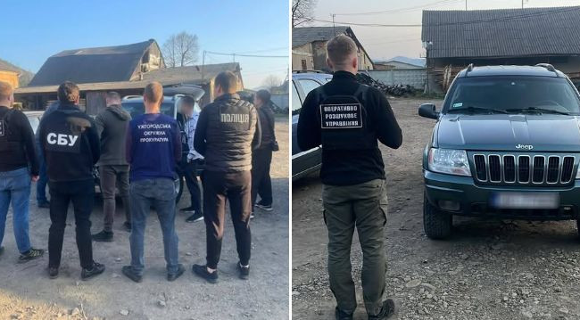 На Закарпатье разоблачили дельца, который ввозил авто под видом помощи ВСУ и продавал их