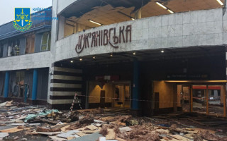 Как работает станция метро «Лукьяновская» в Киеве после ракетного удара