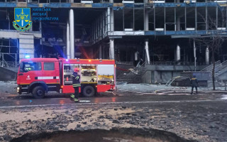 Через ракетний ударо по Києву підтверджено загибель трьох людей, фото