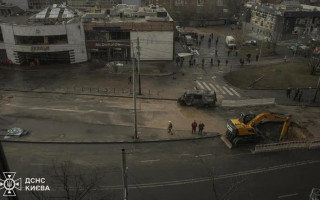 У Києві внаслідок ракетної атаки пошкоджено найстаріший  McDonald's України