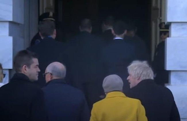 На инаугурацию Дональда Трампа прибыли Борис Джонсон, Илон Маск, Билл и Хиллари Клинтон и Хавьер Милей