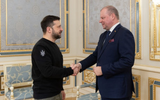 Владимир Зеленский обсудил со Спикером Сеймаса Литвы новые санкции и военную помощь