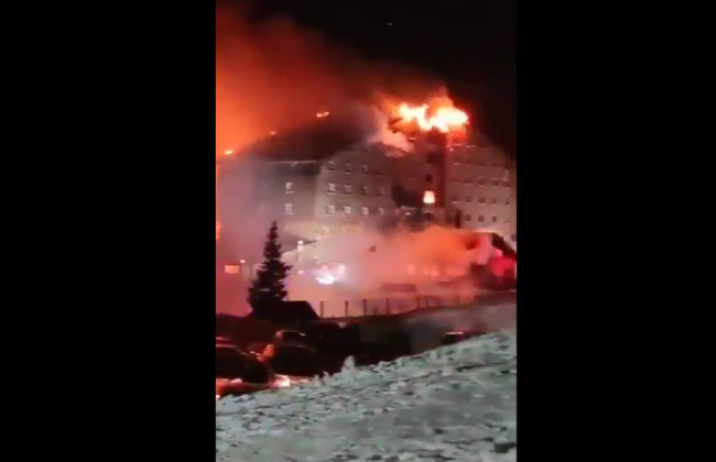 В Турции пожар в отеле на горнолыжном курорте унес 10 жизней