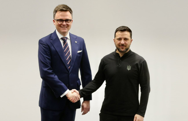 Владимир Зеленский встретился с маршалком Сейма Польши в Кракове