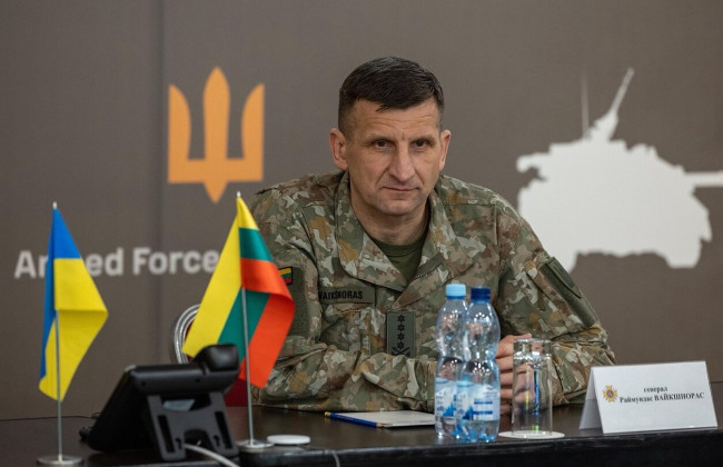 Литва рассматривает возможность отправки миротворцев в Украину, – Главнокомандующий Вооруженных сил