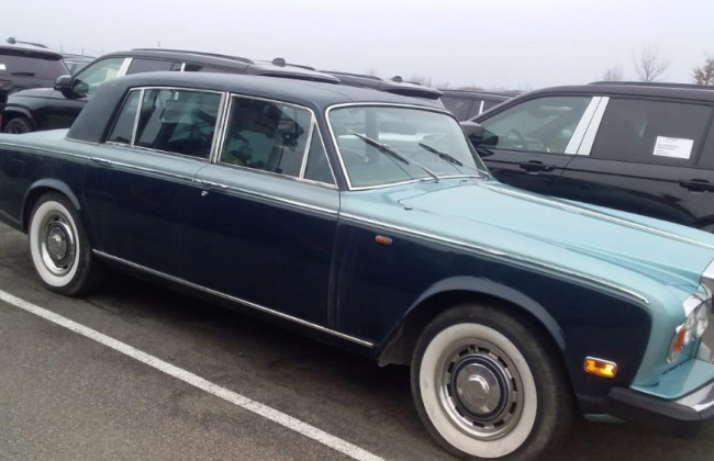 В Украине арестовали коллекционный Rolls-Royce, который был ввезен контрабандным путем