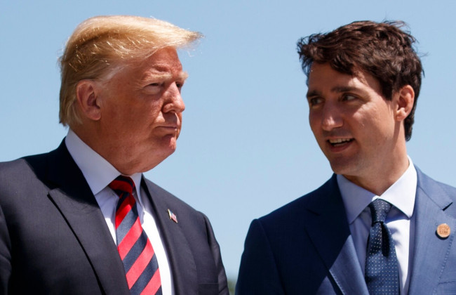 В Канаде после указа Трампа в ответ объявили о 25% тарифах на товары из США