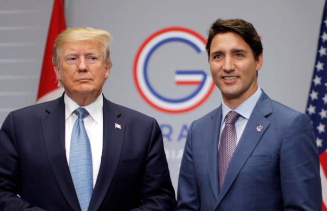 США в месяц приостановят введение импортных пошлин на канадские товары — Трюдо поговорил с Трампом