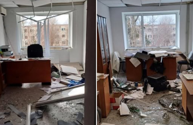 Ракетный удар по Изюму — ранены трое сотрудников ГИС Минюста в Харьковской области