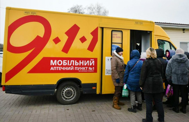 На Сумщині запустили мобільний аптечний пункт, який обслуговуватиме прифронтові села