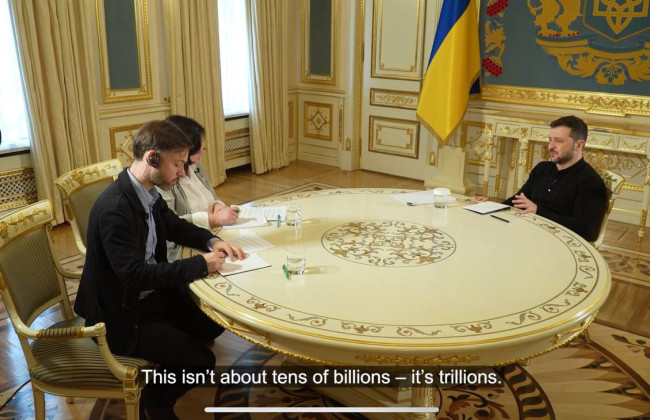 «Это триллионы денег, – поэтому Россия хочет Запорожскую и Донецкую области», – Владимир Зеленский