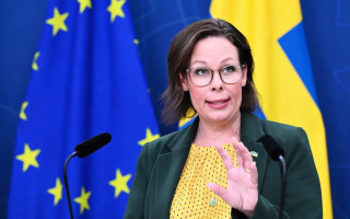 Глава МИД Швеции Стенергард заявила, что поддержка Украины является приоритетом во внешней политике
