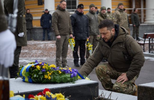 Украина за время полномасштабной войны потеряла более 46 тысяч защитников, — Зеленский