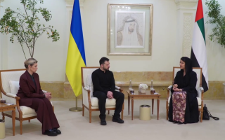 Володимир Зеленський прибув із візитом до Об’єднаних Арабських Еміратів