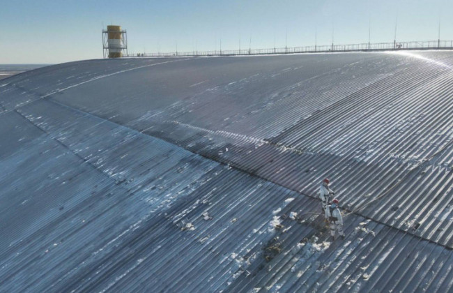 На арке укрытия Чернобыльской АЭС продолжается ликвидация тления, — Минокружение