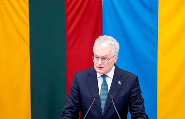 Президент Литвы Гитанас Науседа планирует визит в Украину