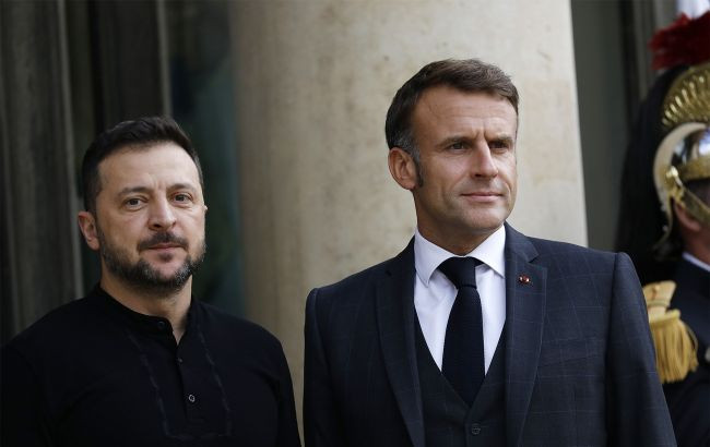 Зеленський та Макрон мали розмову після екстреного саміту лідерів Європи