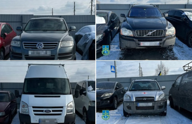 У Києві викрили ділків, які продавали авто, ввезені в Україну як гуманітарна допомога ЗСУ