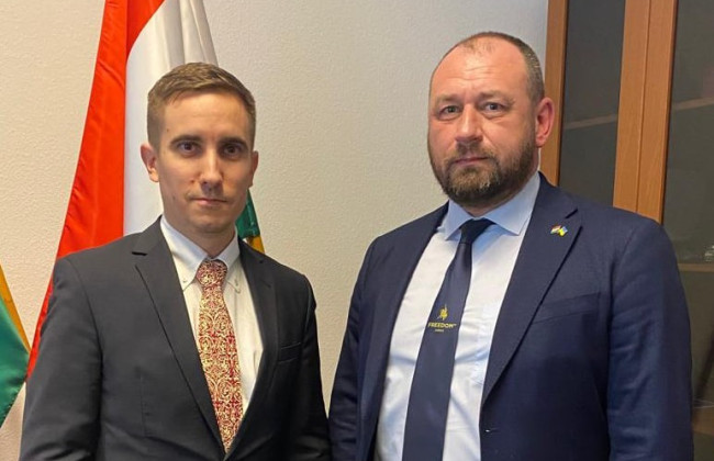 Федор Шандор начал работу в должности посла Украины в Венгрии