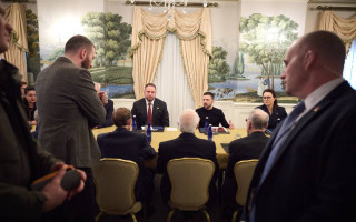 Ермак и Зеленский встретились с двухпартийной делегацией Сената США в Вашингтоне – фото