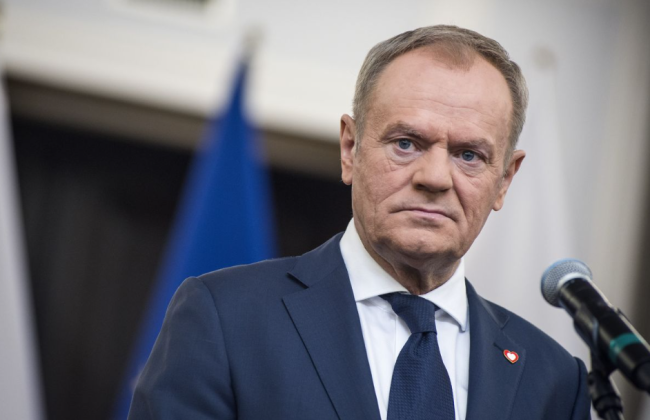 Премьер Польши Туск подтвердил приостановку американской военной помощи Украине через хаб в Польше